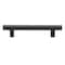 Gliderite Hardware 5-1/16 in. Center to Center Hexagon Bar Pull Matte Black 4791-128-MB-1 - alternate 1